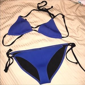 blue TRIANGLE swimsuit! reposh!